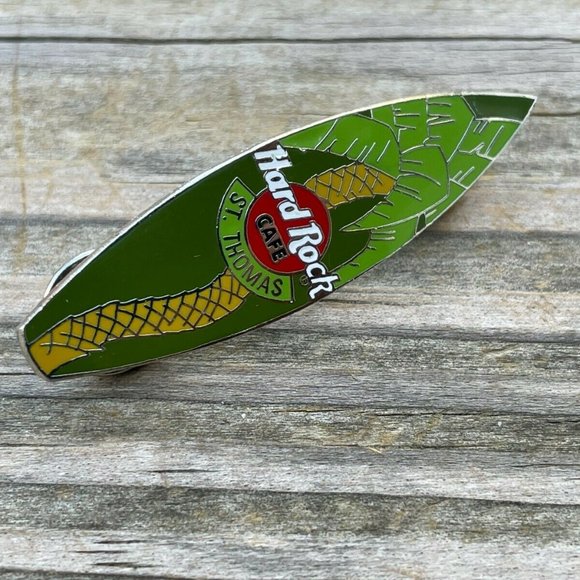 Hard Rock Cafe Pins St, Thomas Green Skate Board Pins - Picture 6 of 10